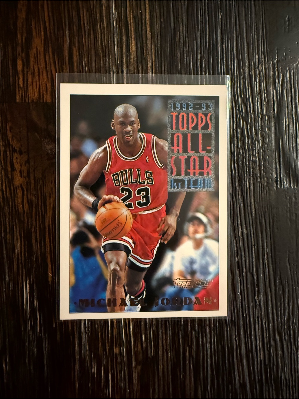 Michael Jordan Gold card